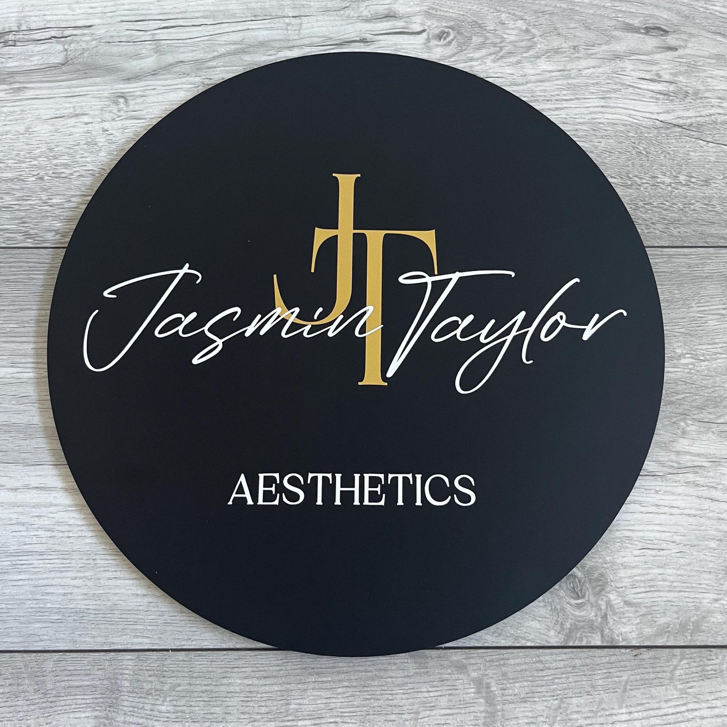 Round Business logo Sign