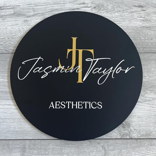 Round Business logo Sign