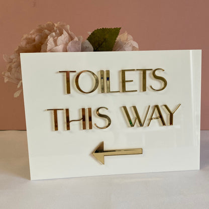 Direction sign