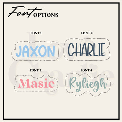 Back to School - First Day Font options - www.lovecharlie.co.uk