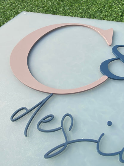 Acrylic Logo Business Sign