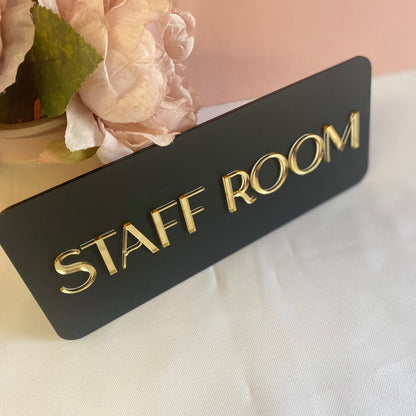 Door Sign