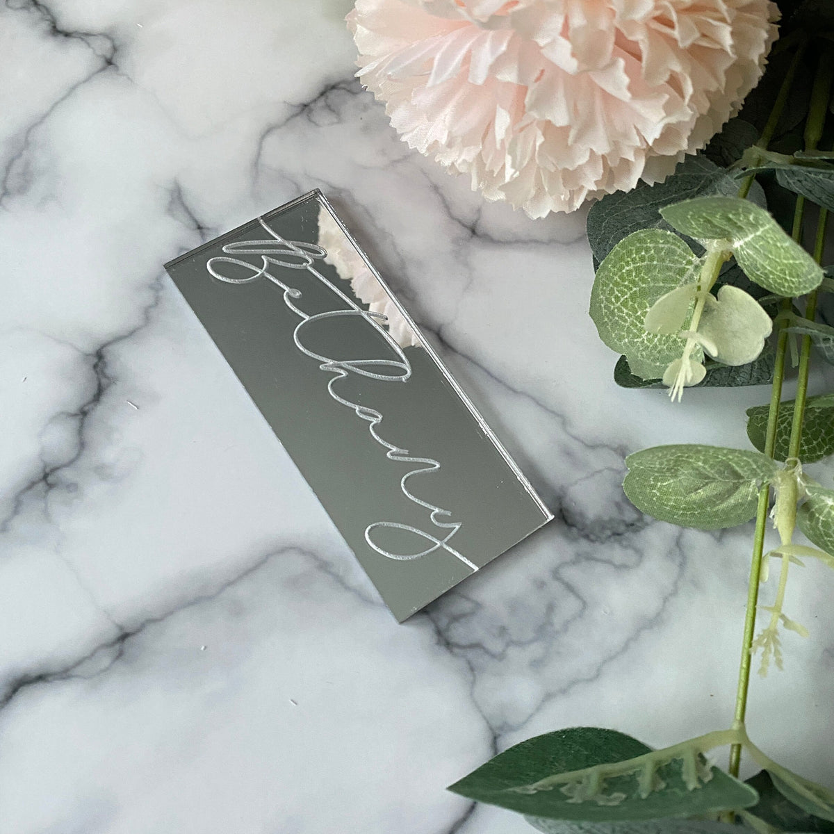 Engraved Wedding Place Name