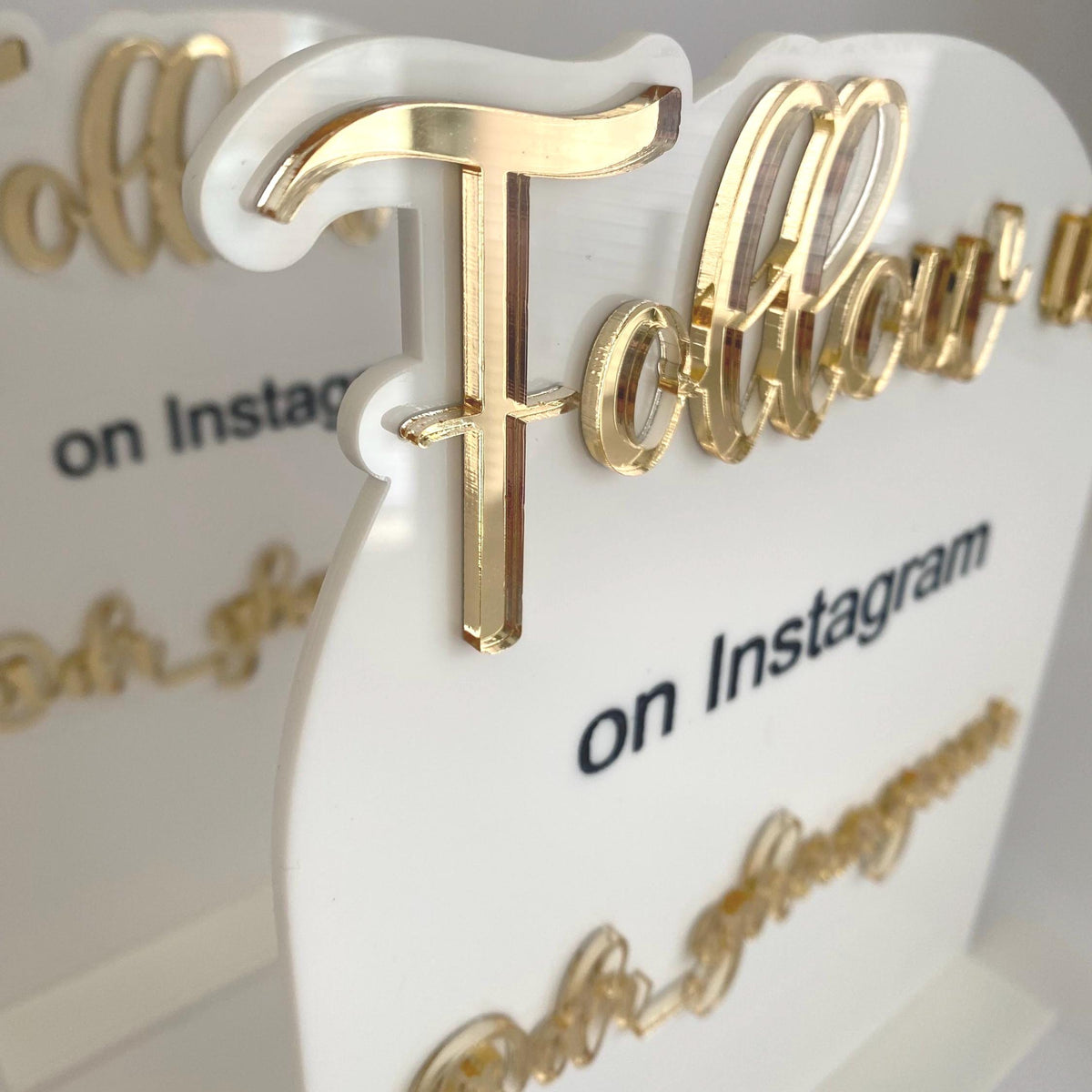Follow Us Business Social Media Sign