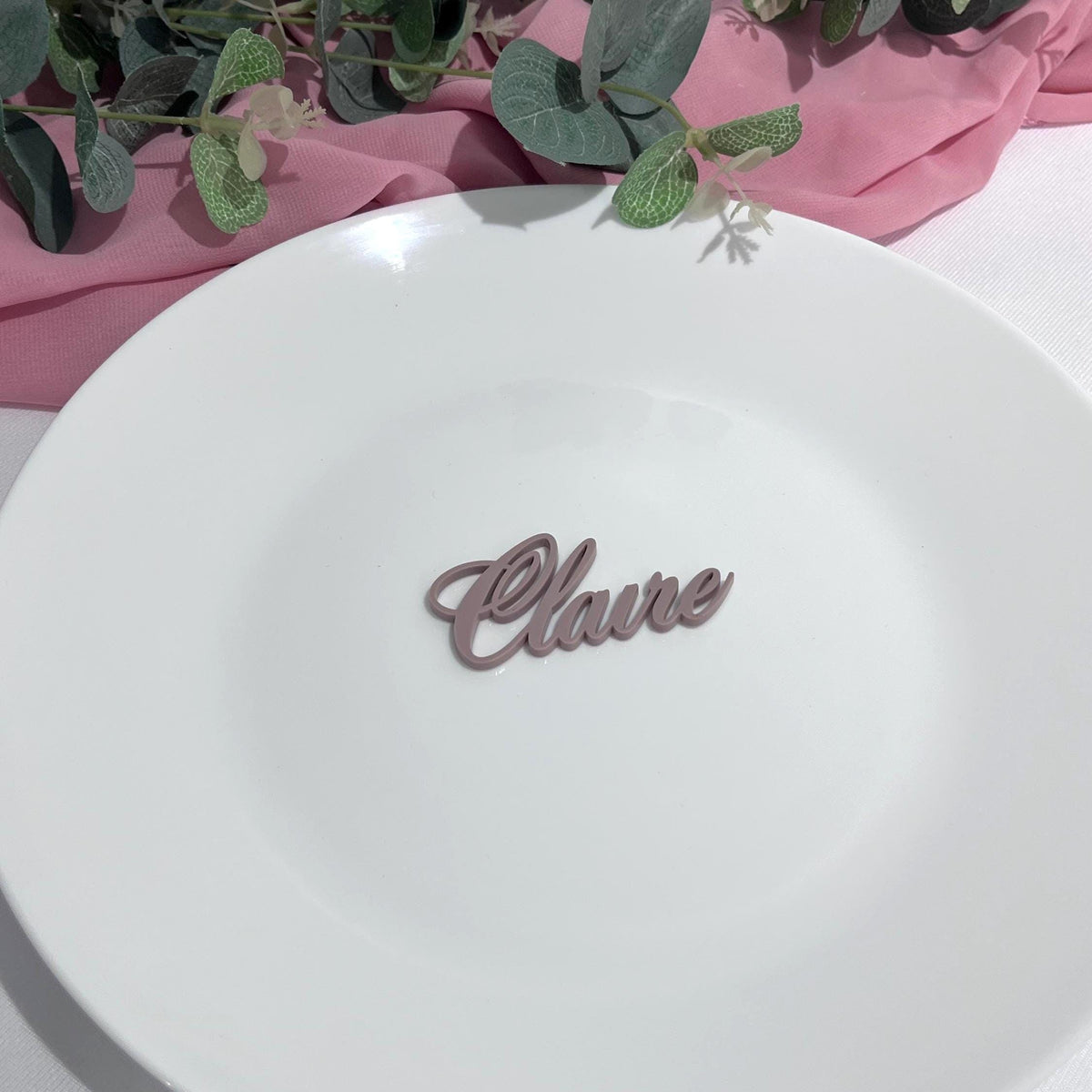 Personalised Laser Cut Wedding Place Name