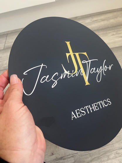 Round Business logo Sign