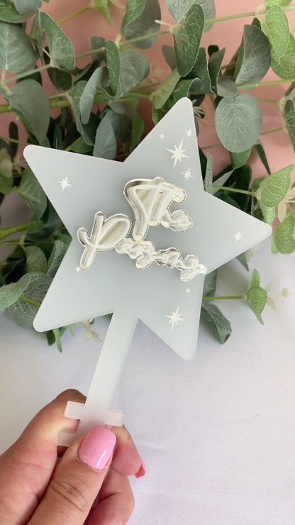 Personalised Star Tree Topper